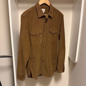 Barely Worn | J. Crew Brown Corduroy Button-Up